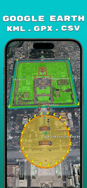 ‎Planimeter: Map Measure Screenshot