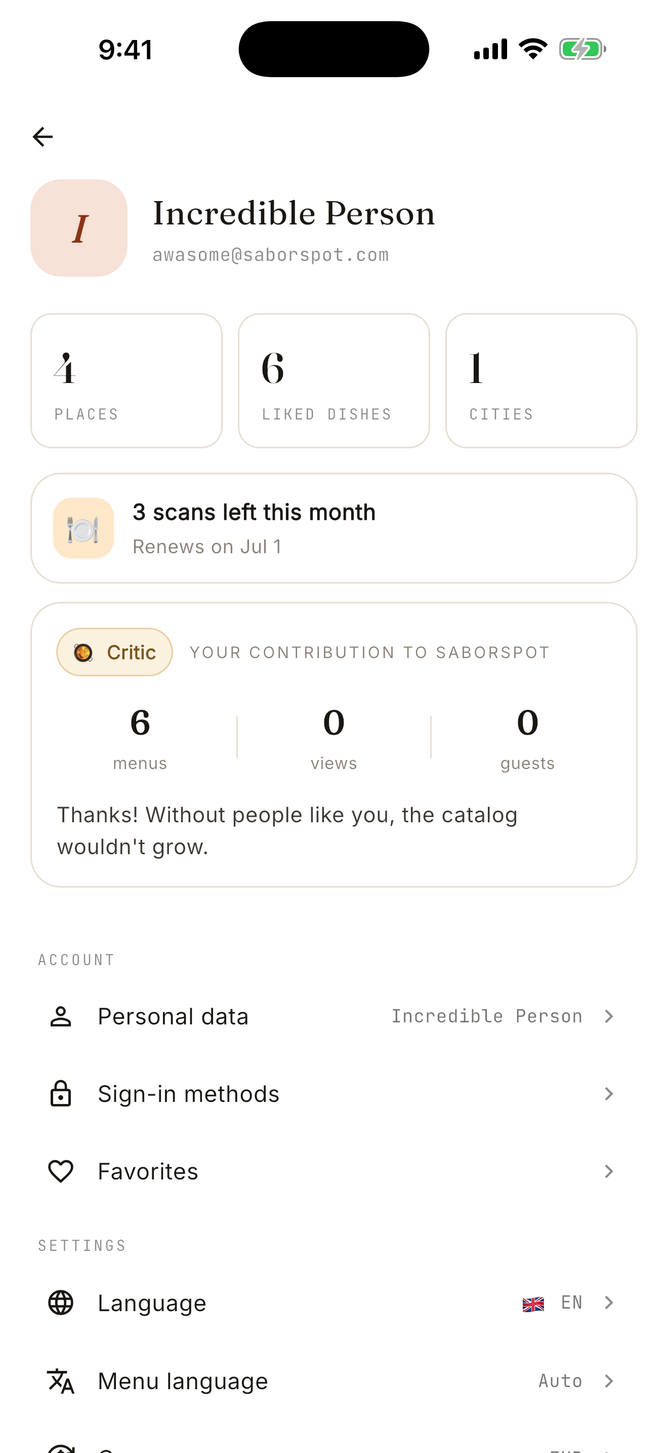 SaborSpot screenshot 7