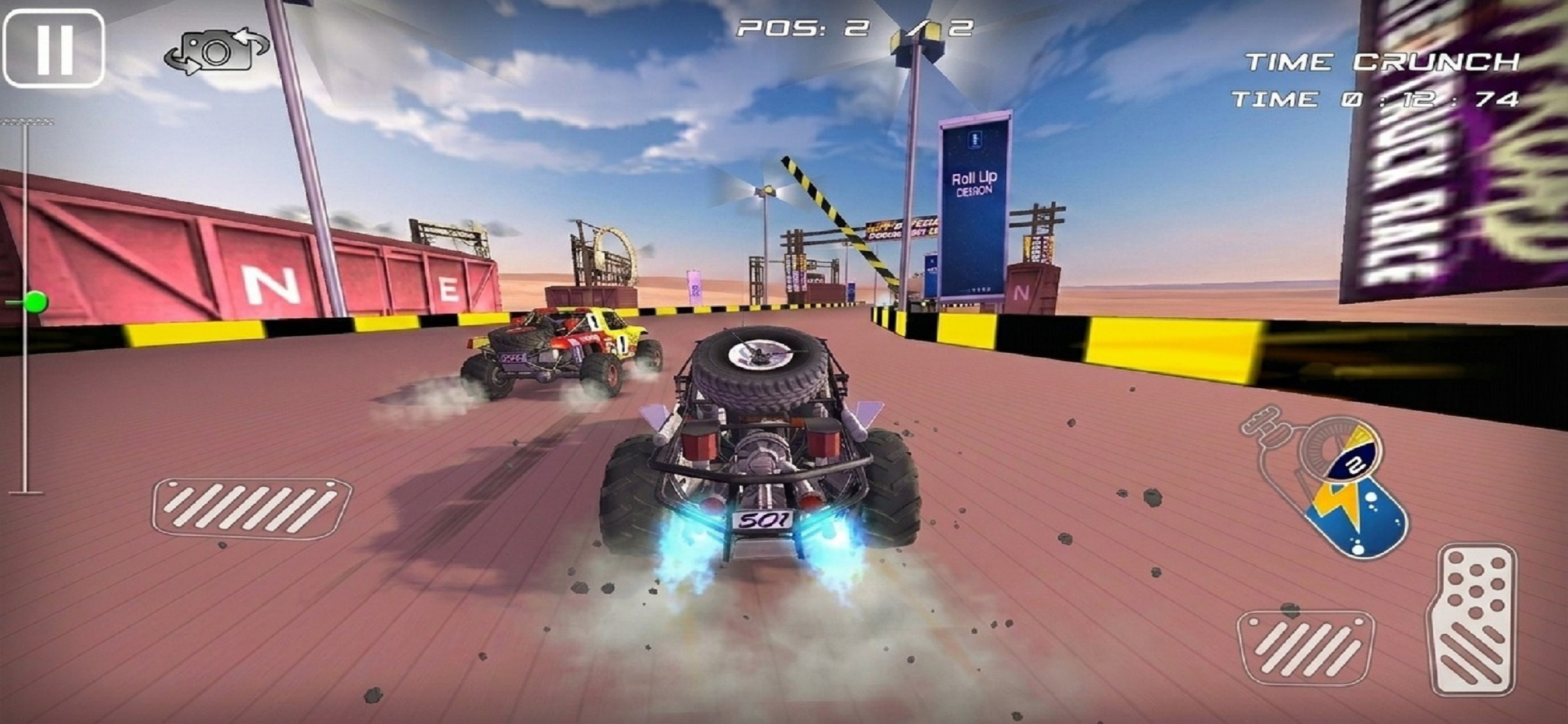 4x4 OFFROAD MONSTER TRUCK RACE screenshot 6