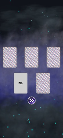 Yes or No - Cards Decision iPhone screenshot
