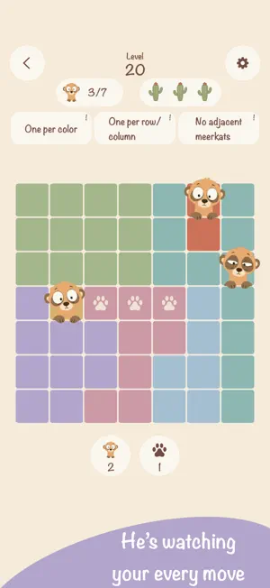 Meerkatdoku: Cozy Logic Puzzle screenshot 4
