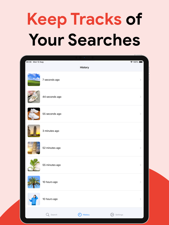 Lens: Reverse Image Search AI iPad screenshot 4 - Utilities app