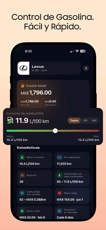 Auto Wartung: MyAutoLog screenshot 3 of 9