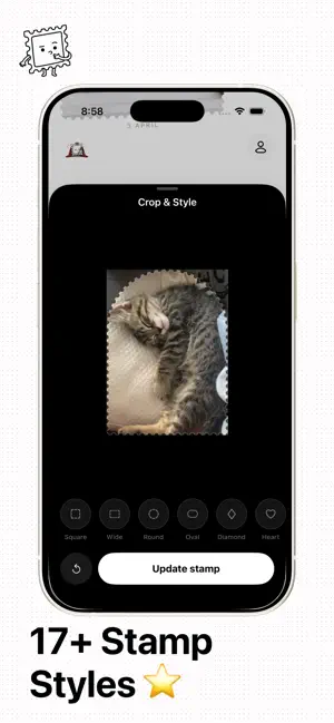 Stamply: Photo Stamp Canvas screenshot 3