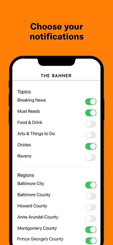 The Banner: Maryland News screenshot 2