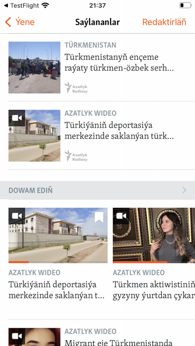 Azatlyk Radiosy Screenshot