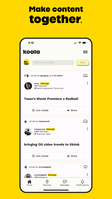 koala for creators Screenshot