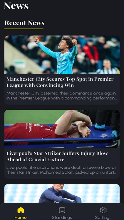 Lemon Sports News App