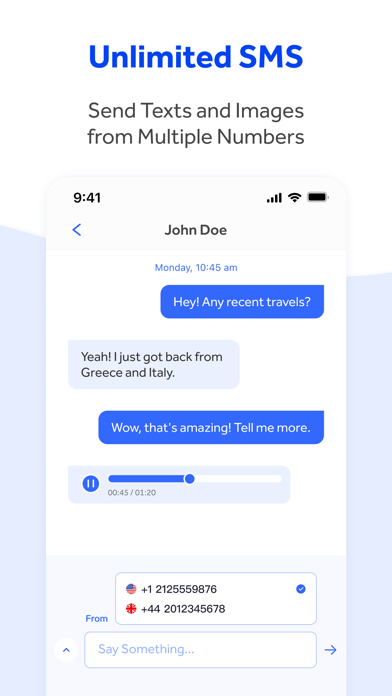 WePhone: 2nd Phone &WiFi Calls Screenshot