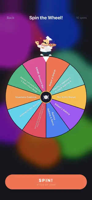 Chews — Restaurant Picker screenshot 2