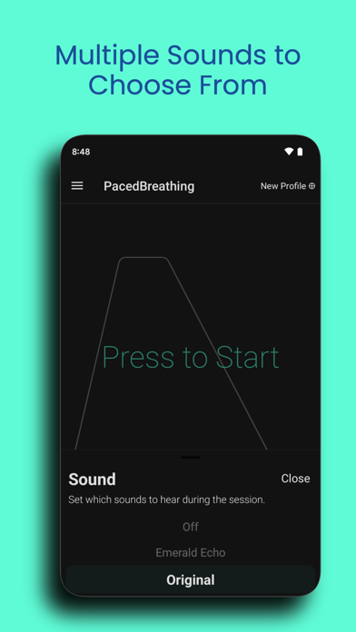 Paced Breathing Screenshot