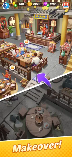 Gossip Street: Merge & Cook screenshot 3