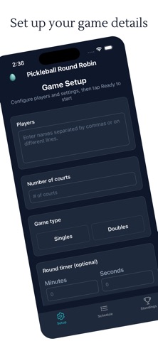 Pickleball Mixer Screenshot 3 of 3