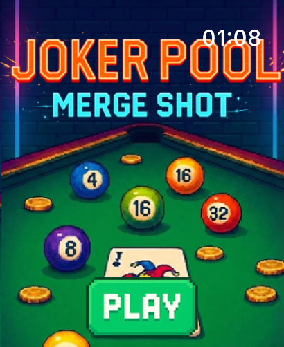 Joker Pool - Pool Merge Puzzle