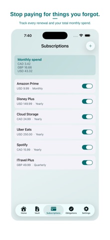 LifeOps: Personal Manager Screenshot 3 of 9