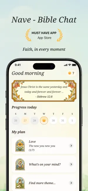 Nave - Bible Chat & Study screenshot 1