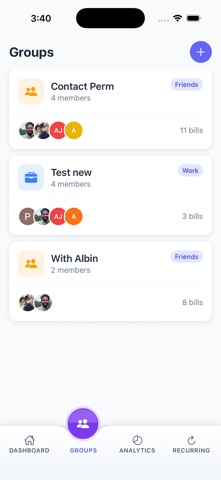 SplitExpenZ - Expense Tracker Screenshot 3 of 7