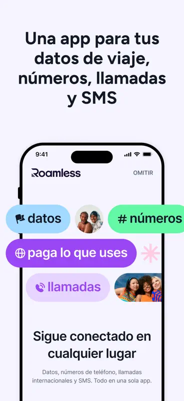 Roamless: eSIM Travel Internet screenshot 1 of 9