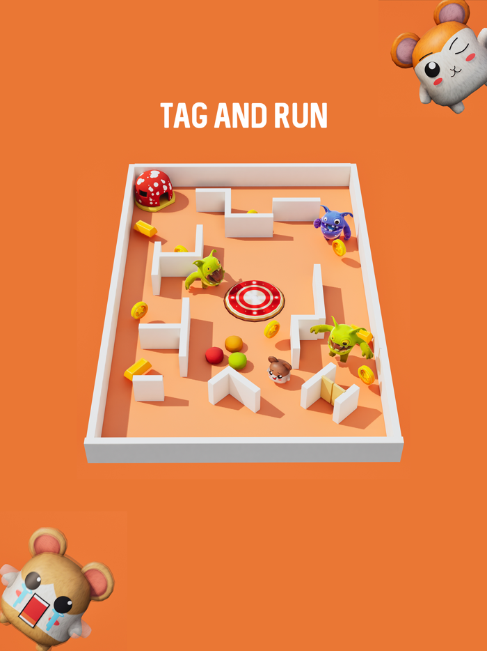 Hamster escape Hide and Seek