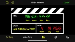 nab show countdown iphone bildschirmfoto 4