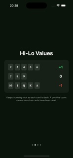 Hi-Lo Card Counting Trainer screenshot 4