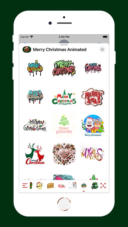 Merry Christmas Animated