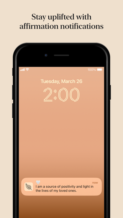 Screenshot 3 of Affirmations Inspiration Daily App
