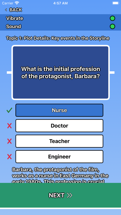 Screenshot #3 pour Barbara Trivia