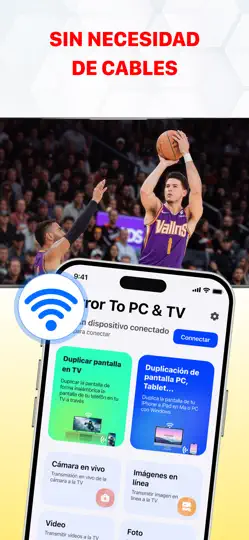 Captura de pantalla de Smart Cast: Mirror To PC & TV en iPhone 6
