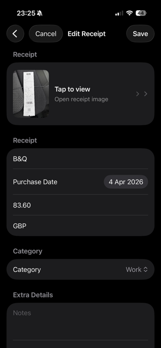 My Receipt Vault Screenshot 5 of 6