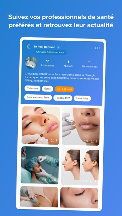 Screenshot 2 of Liftea - Esthétique Médicale App
