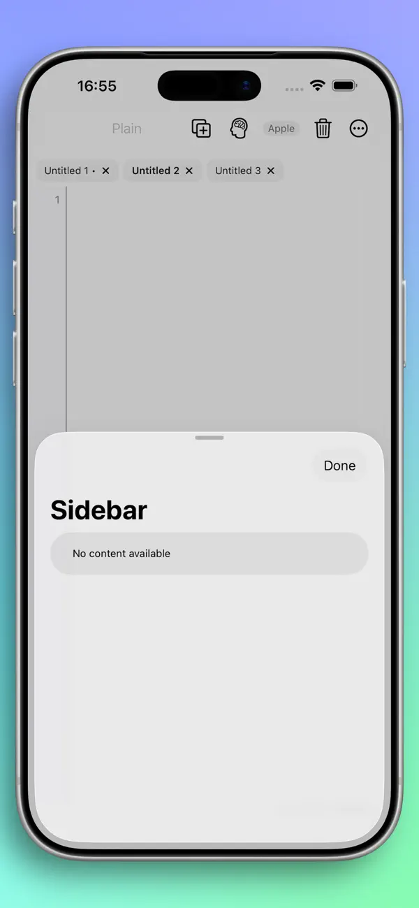#2. Neon Vision Editor (iOS) Podle: Hilthart Pedersen