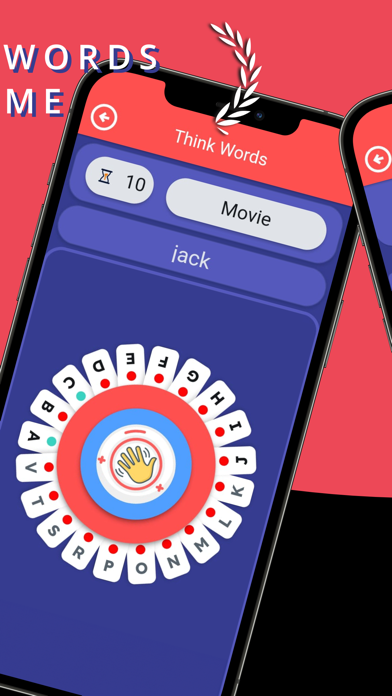 Think Words -Letter Press Game Screenshot