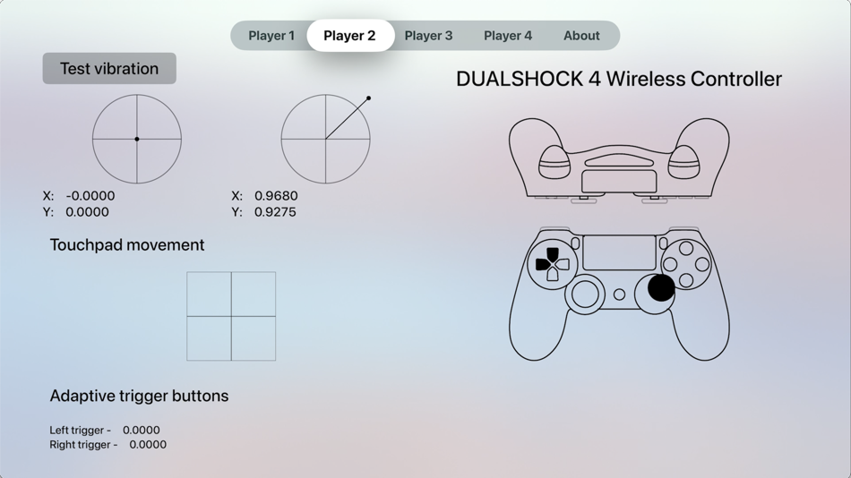 #2. Gamepad Test (iOS) 由: Native IT