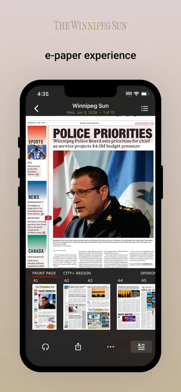 Screenshot #2 pour Winnipeg Sun ePaper