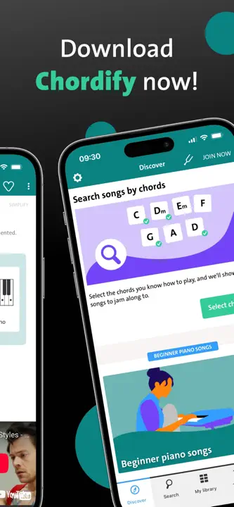 Chordify : capture d’écran 9 sur 9