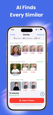 Smart Ai Photo Video Cleaner iPhone screenshot