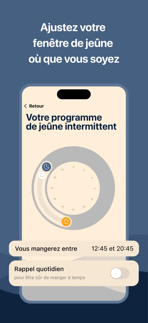 Screenshot #3 pour Jeûne intermittent • NüFast