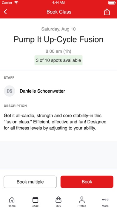 Real Health and Fitness Screenshot