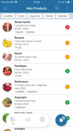Captura de pantalla de Fecha Límite en iPhone 1