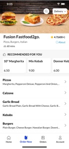 Fusion Fastfood2go screenshot #3 for iPhone