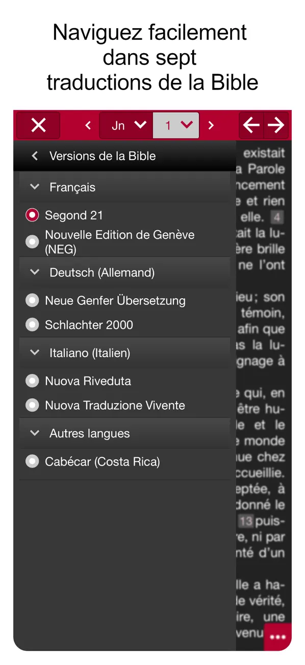 Screenshot #2 pour Bible d’étude