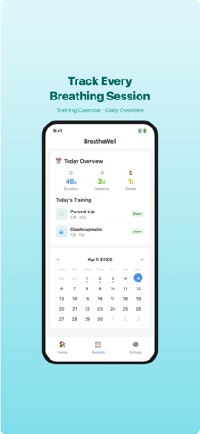 BreatheWell: Breathing Trainer Screenshot 4 of 7