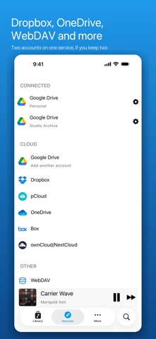 Spiral: Cloud Music Player Screenshot 3 of 7