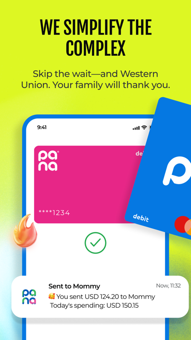 Pana: Global Dollar Account iPhone screenshot 6 - Finance app