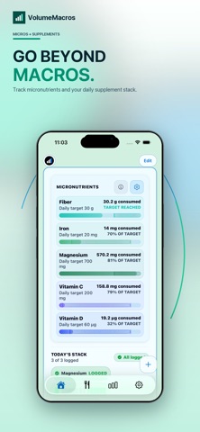 VolumeMacros - Macro Tracker Screenshot 7 of 8