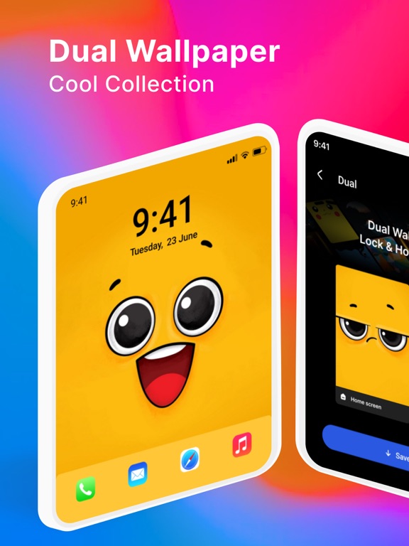 Wallpapers OS 17 - Dynamic iPad screenshot 5 - Graphics & Design app