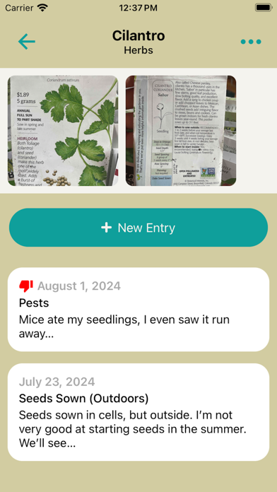 GrowNotes: Garden Journal Screenshot