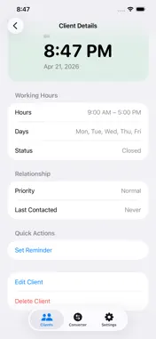 TimeBridgex screenshot 2