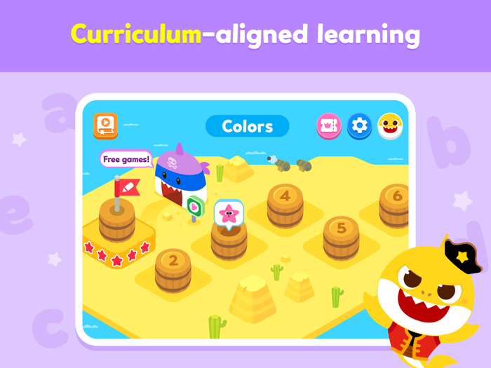 Baby Shark English Kids Games